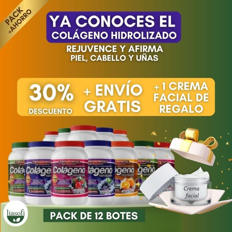 Paquete de 12 Colágenos Hidrolizados Premium – Promoción especial