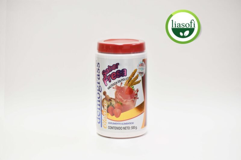 Malteada Demograss Fresa 3 pack